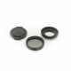 37 mm filter adapter with CPL filter for GoPro