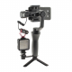 DJI OSMO Mobile 2  with microphone and light mount (main view)