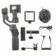 DJI OSMO Mobile 2  with microphone and light mount (set)