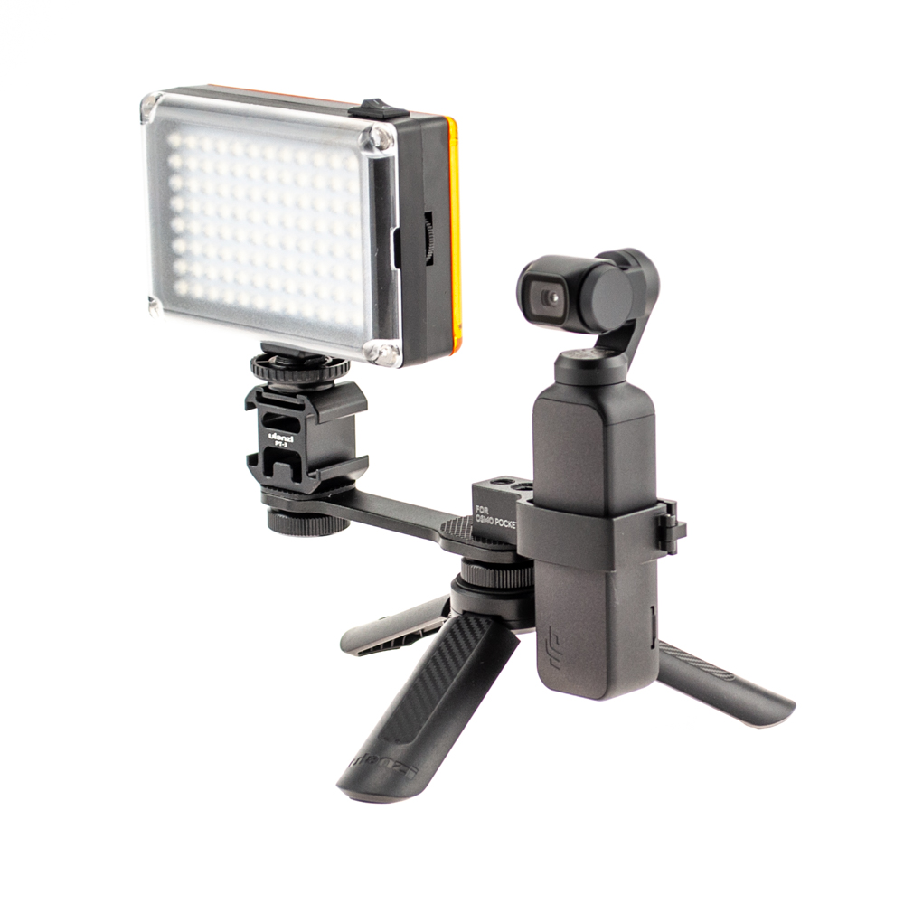 DJI Osmo Pocket phone holder and light (main view2)