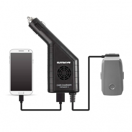 Sunnylife 2 IN 1 Car Charger for Mavic 2 Pro/Zoom