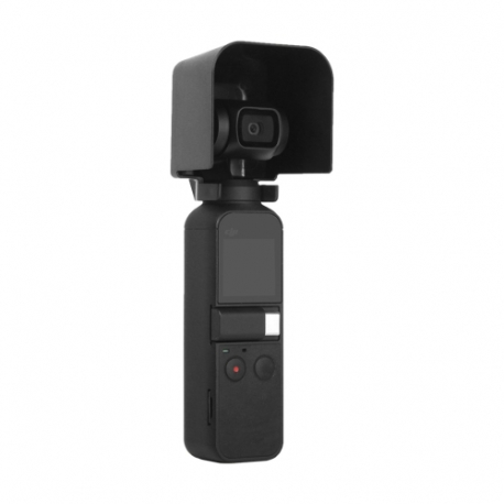 Захисна бленда Sunnylife для камери DJI Osmo Pocket, зовнішній вигляд з камерою