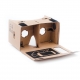Очки виртуальной реальности Cardboard (вид сзади)