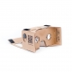 Очки виртуальной реальности Cardboard (вид сбоку)