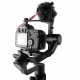 Hot Shoe Mount for MOZA Air 2, with camera and steadicam