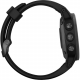 Garmin fenix 5S Plus Sapphire Edition Multi-Sport Training GPS Watch (42mm, Black with Black Band), side view