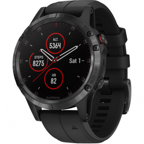 Garmin fenix 5 Plus Sapphire Edition Multi-Sport Training GPS Watch, main view