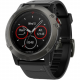 Garmin fenix 5X Sapphire Edition Multi-Sport Training GPS Watch (Slate Gray, Black Band), overall plan