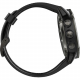 Garmin fenix 5X Sapphire Edition Multi-Sport Training GPS Watch (Slate Gray, Black Band), left view
