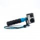 Прорезинена рукоятка для GoPro - Grenade Grip (синій)
