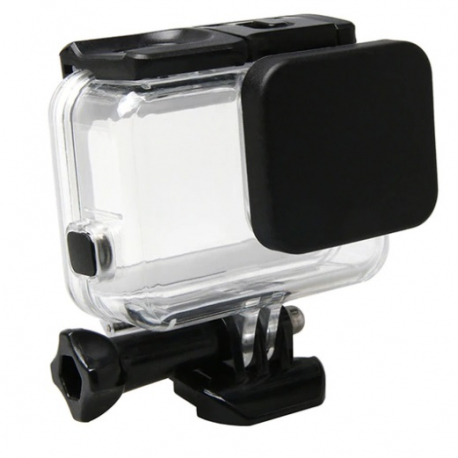 Lens protector for SuperSuit GoPro HERO7, HERO6 and HERO5 Black, on the case