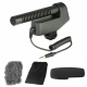 Condenser microphone gun BOYA BY-VM600 with volume control of sound equipment