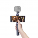 PGYTECH HAND GRIP & TRIPOD FOR ACTION CAMERA, with camera and smartphone
