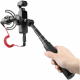 PGYTECH OSMO Pocket Data Port to Cold Shoe and Universal Mount, with monopod