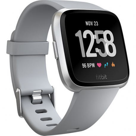 Фітнес-годинник Fitbit Versa Fitness Watch (Gray/Silver Aluminum)