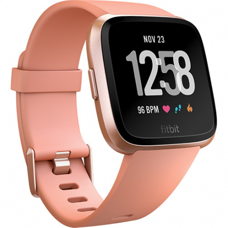 Фитнес-часы Fitbit Versa Fitness Watch (Peach/Rose Gold Aluminum)