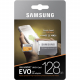 Memory card SAMSUNG EVO microSDXC 128GB UHS-I U3, packaged