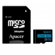 Memory card APACER microSDXC 128GB UHS-I U3, with adapter