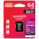 GOODRAM microSDXC 64GB UHS-I U1 Memory Card, packaged