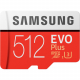 Memory card SAMSUNG EVO PLUS microSDXC 512GB UHS-I U3, main view