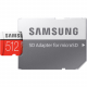 Memory card SAMSUNG EVO PLUS microSDXC 512GB UHS-I U3, with adapter