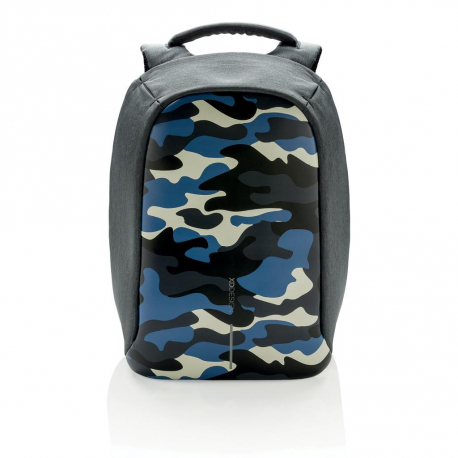 Рюкзак XD Design Bobby Compact Camouflage, синій, фронтальний вид