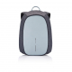 Рюкзак XD Design Cathy Anti-harassment Backpack, блакитний, фронтальний вид