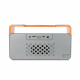 Forever bluetooth speaker BS-600 grey-orange, back view