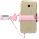 Монопод для смартфонов Forever JMP-200 pink, вид сзади