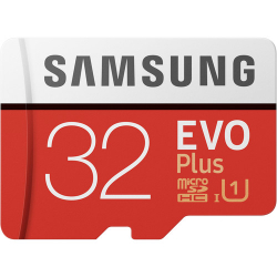 Карта пам'яті Samsung EVO PLUS microSDHC 32GB UHS-I U1