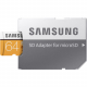 Memory card SAMSUNG EVO microSDXC 64GB UHS-I U3, overall plan
