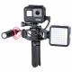 Ulanzi Action Camera Vlog Microphone Mount, filming system in the assembly