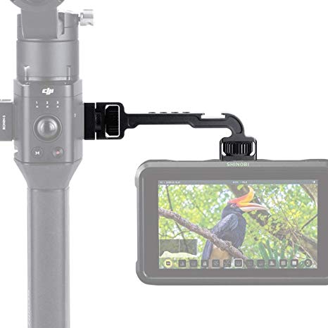 Кронштейн Ulanzi DH11 для DJI Ronin-S з отворами 1/4'' та роз'ємом «холодний башмак»