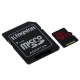 KINGSTON Canvas React microSDXC 512Gb U3 A1 UHS-I Memory card, overall plan