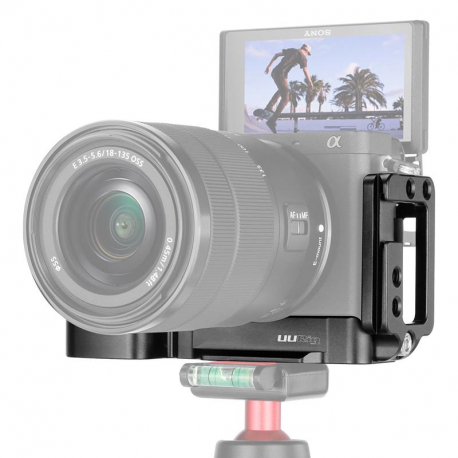 Крепежная L-образная пластина Ulanzi R006 для камеры Sony A6400, крупный план