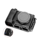 Крепежная L-образная пластина Ulanzi R006 для камеры Sony A6400, с камерой вид спереди