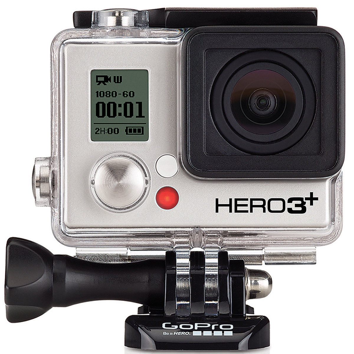 Екшн-камера GoPro HERO3+ Black Edition (крупний план)