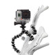 Гибкий штатив - осьминог (размер M) для GoPro и компактных камер (способ использования)
