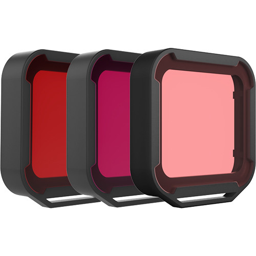 Набор из 3-х фильтров PolarPro для GoPro HERO7, HERO6, HERO5 Black в корпусе Super Suit, главный вид