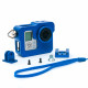 Алюминиевый корпус для GoPro 3 (комплект синего цвета)
