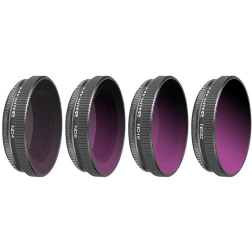 Нейтральные фильтры Sunnylife ND4, ND8, ND16, ND32 для DJI OSMO Action, главный вид