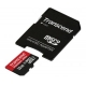 Карта памяти Transcend 32GB Premium Class 10 MicroSDHC UHS-I 400x (крупный план)