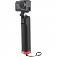 PGYTECH Floating Hand Grip for Action Camera, with a camera