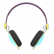 Skullcandy Knockout Over-Ear Headphones, blue front view