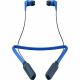 Skullcandy Ink'd Wireless Bluetooth In-Ear Headphones, blue front view