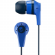 Skullcandy Ink'd Wireless Bluetooth In-Ear Headphones, blue close-up