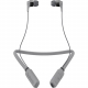 Skullcandy Ink'd Wireless Bluetooth In-Ear Headphones, gray front view