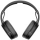 Skullcandy Crusher Wireless Over-Ear Headphones, black front view