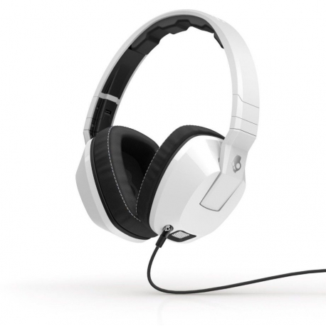 Skullcandy Crusher White Mic1 Over-Ear Headphones, main view