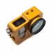 Макро лінза для GoPro – 37мм Close-up +10 (золотий корпус)